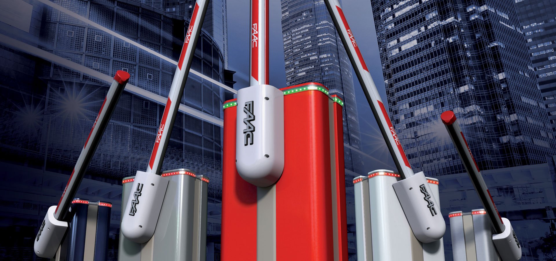 Barrière levante automatique FAAC