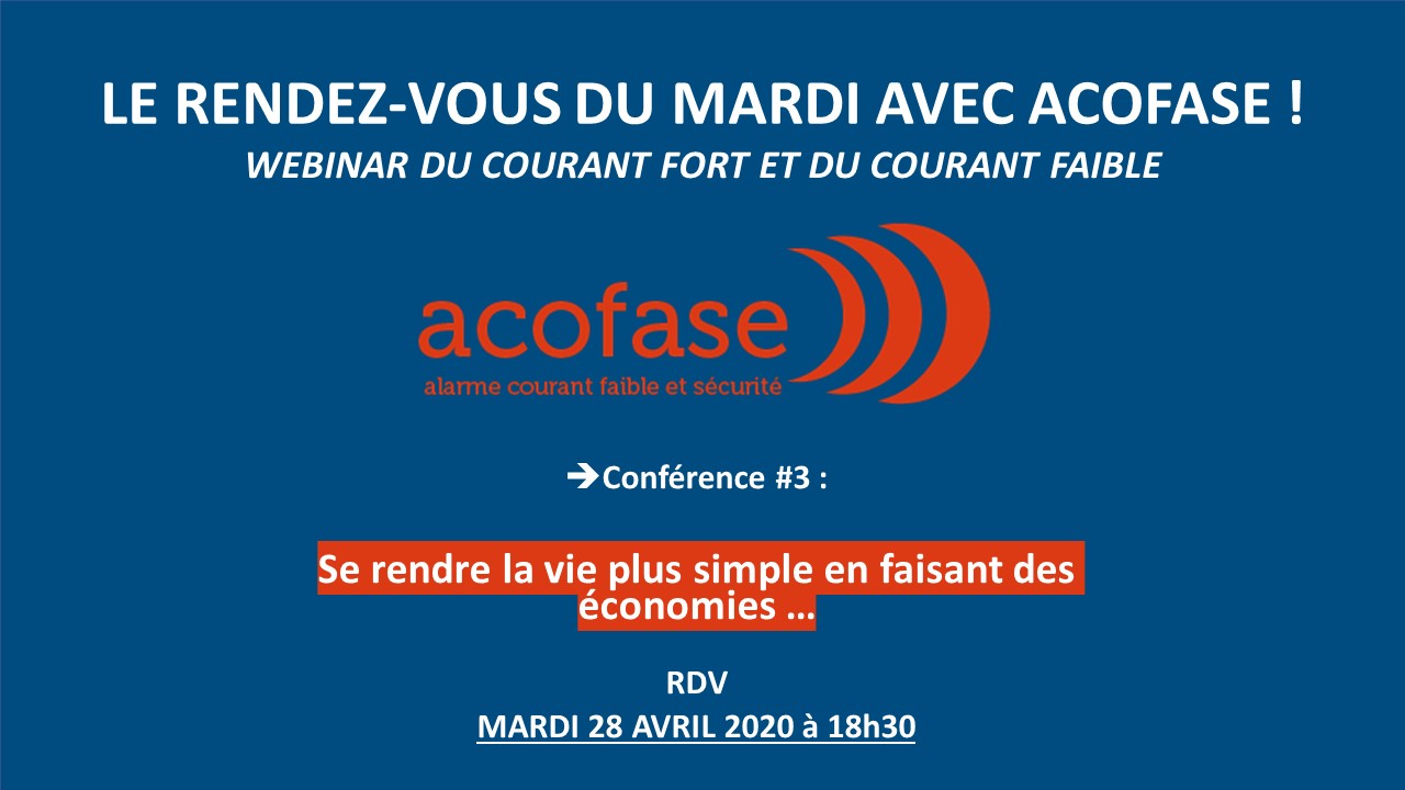 Conférence 3 : domotique