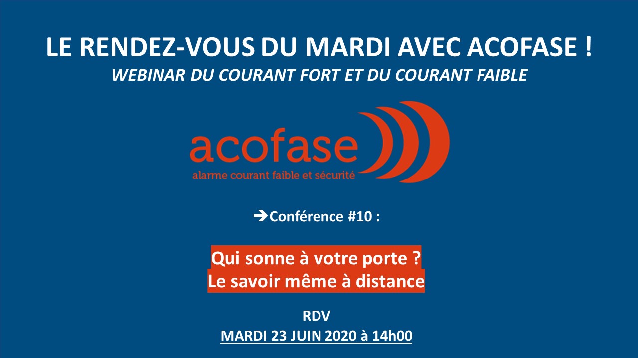 Conférence 10 : interphone / vidéophone