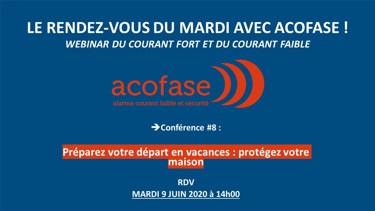 Conférence 8 : alarme anti intrusion