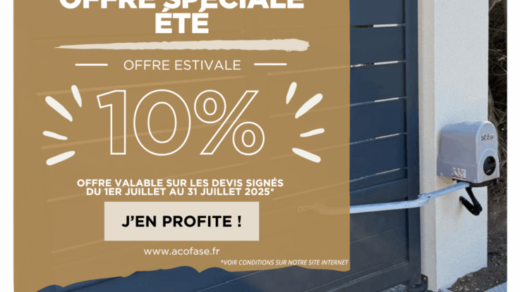 offre spéciale été juillet 2025