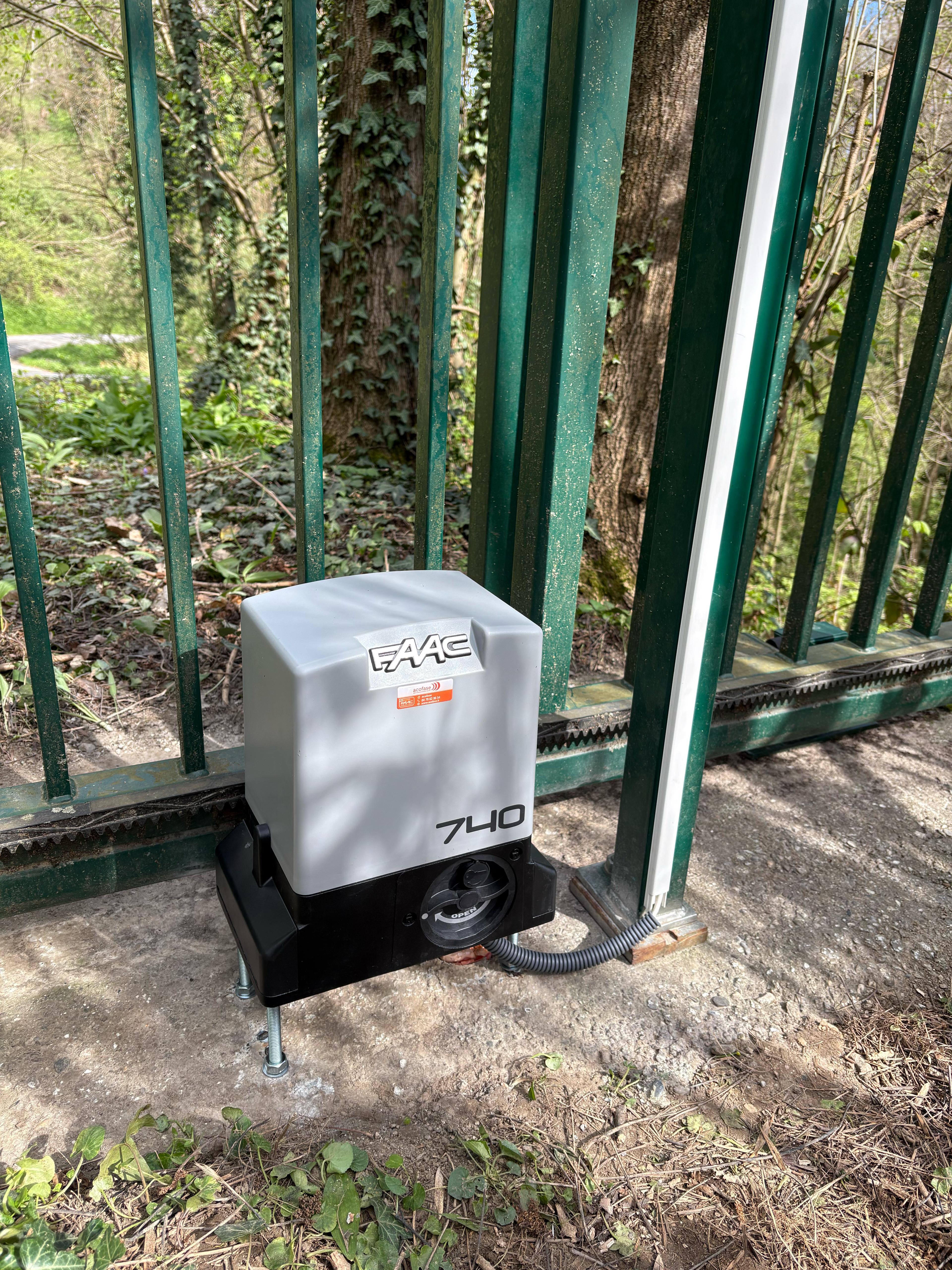 Moteur 740 FAAC pour portail coulissant
